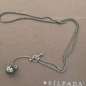 Silpada Sterling necklace EUC